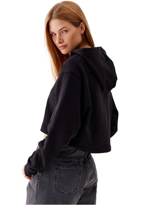 CALVIN KLEIN Cropped Oversize Sweatshirt CALVIN KLEIN | J20J221332BHE